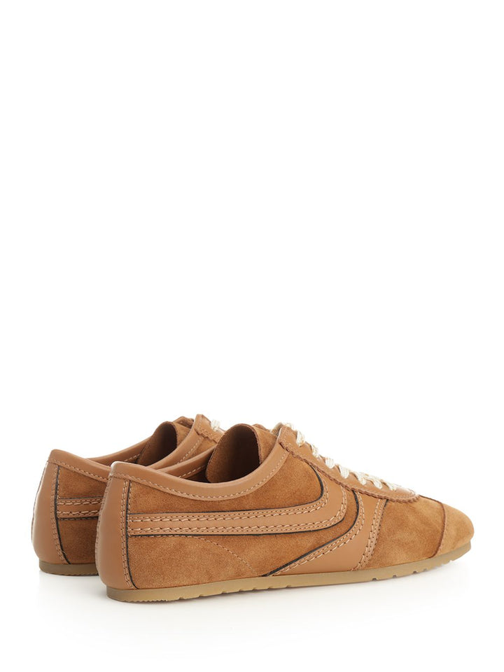 Dries Van Noten Leather And Suede Sneakers - Brown | 1f5c93324d4ad6803e347694b89138ea4f151fdd