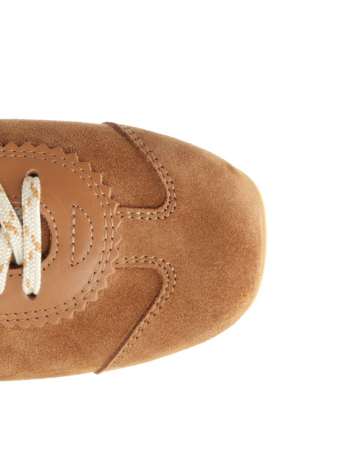 Dries Van Noten Leather And Suede Sneakers - Brown | 8e9e472100d75ec1da17b15d6bd723733815c071