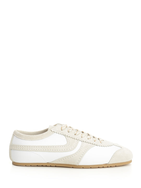 Suede Sneakers White
