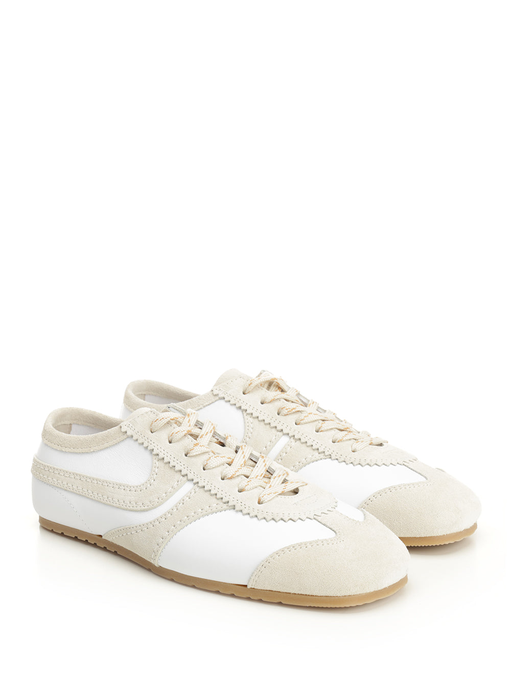 Dries Van Noten Suede Sneakers - White | a9a6d59f84a2f218161da5682860f43f3c2814f1