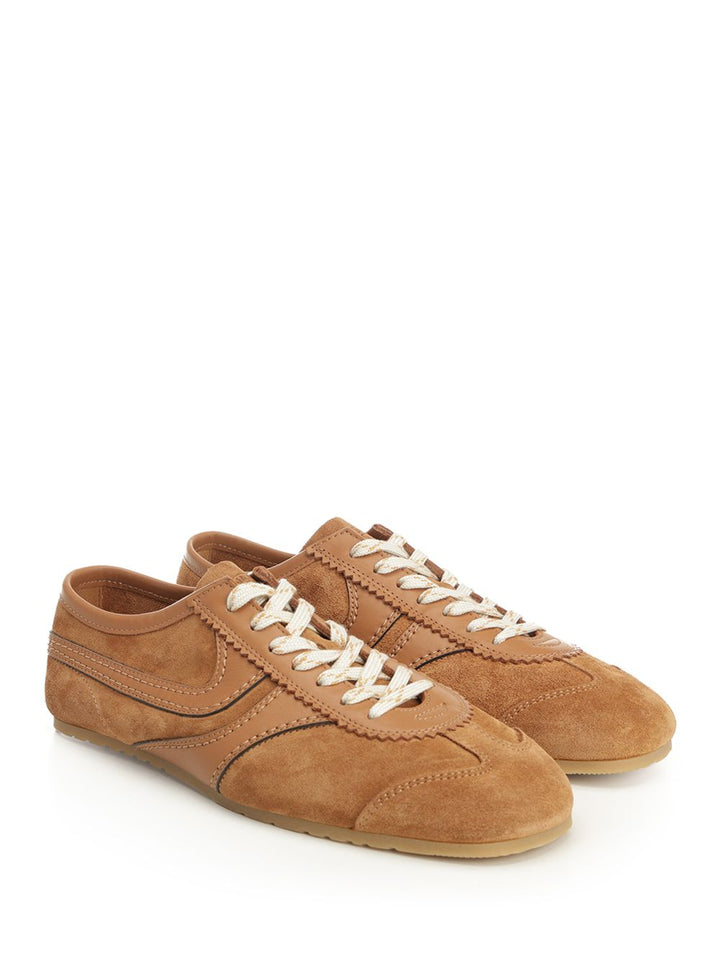 Dries Van Noten Suede Sneakers - Brown | 328a40c8da1d2ff79bb0c70d5c9159c9cb5638db