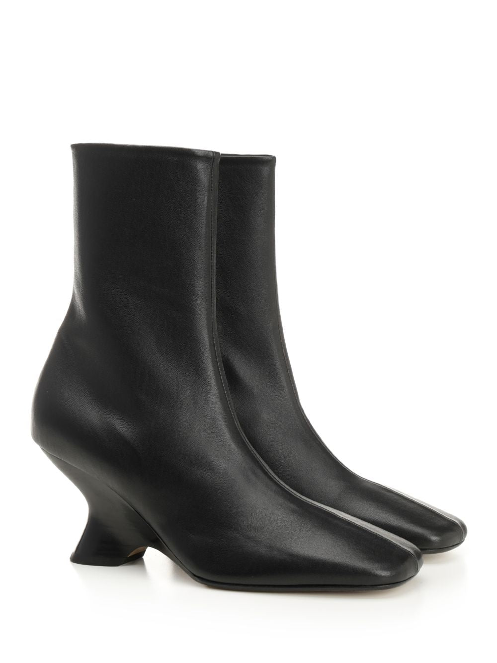 Dries Van Noten Leather Ankle Boots - Black | 0a08a7fe5c845c6430bf6cc8e6945788d6959e0b