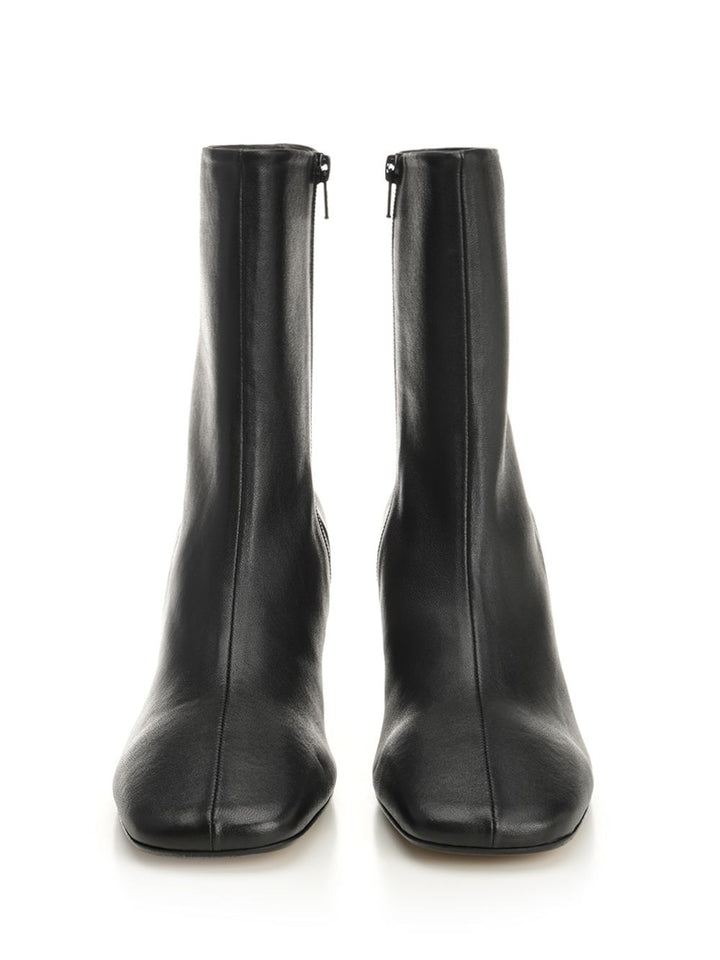 Dries Van Noten Leather Ankle Boots - Black | 4de9c24ebb2b52515642037dd78170b9991504a5