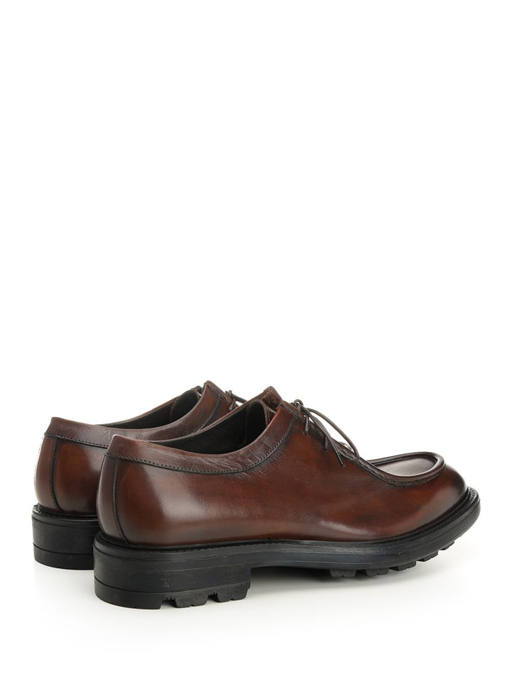 Corvari Derby Shoe Loafers - Brown | 7db0ae1a48bc0314bb1f983e568e6b79c2f237bd