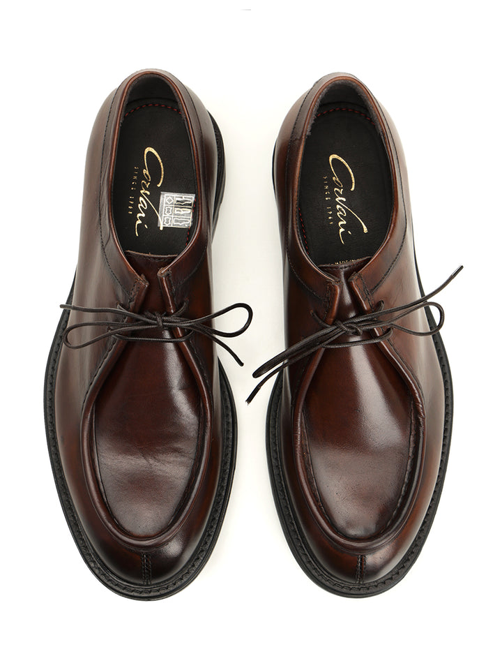 Corvari Derby Shoe Lace-Up Shoes - Brown | 76d1b178c737f85fb47d56b90283cbd283963abd