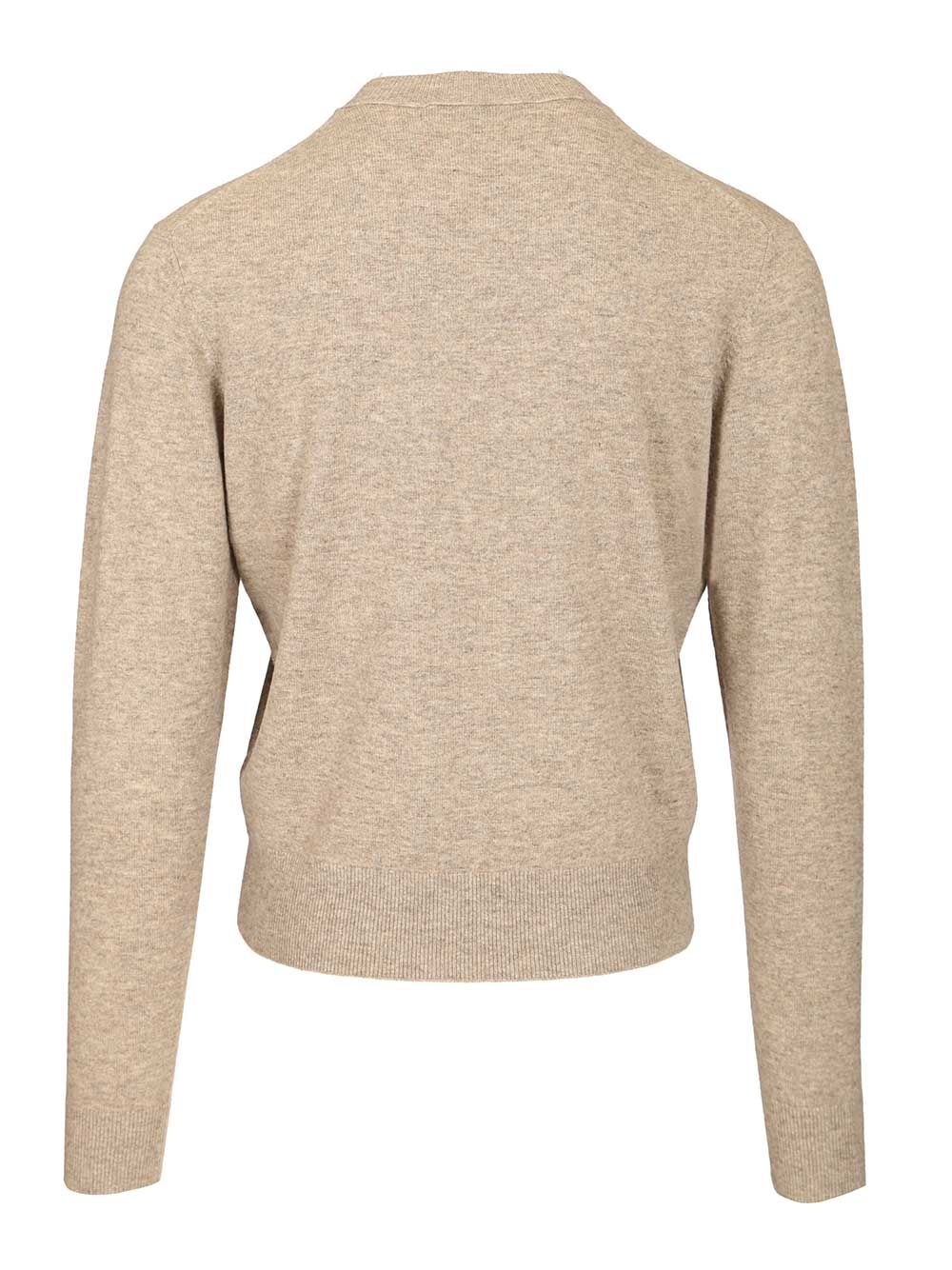 Acne Studios Crew Neck Sweater Knitwear - Grey | ac5d1b70525e3db9956cdd61fb339e95f1c62709