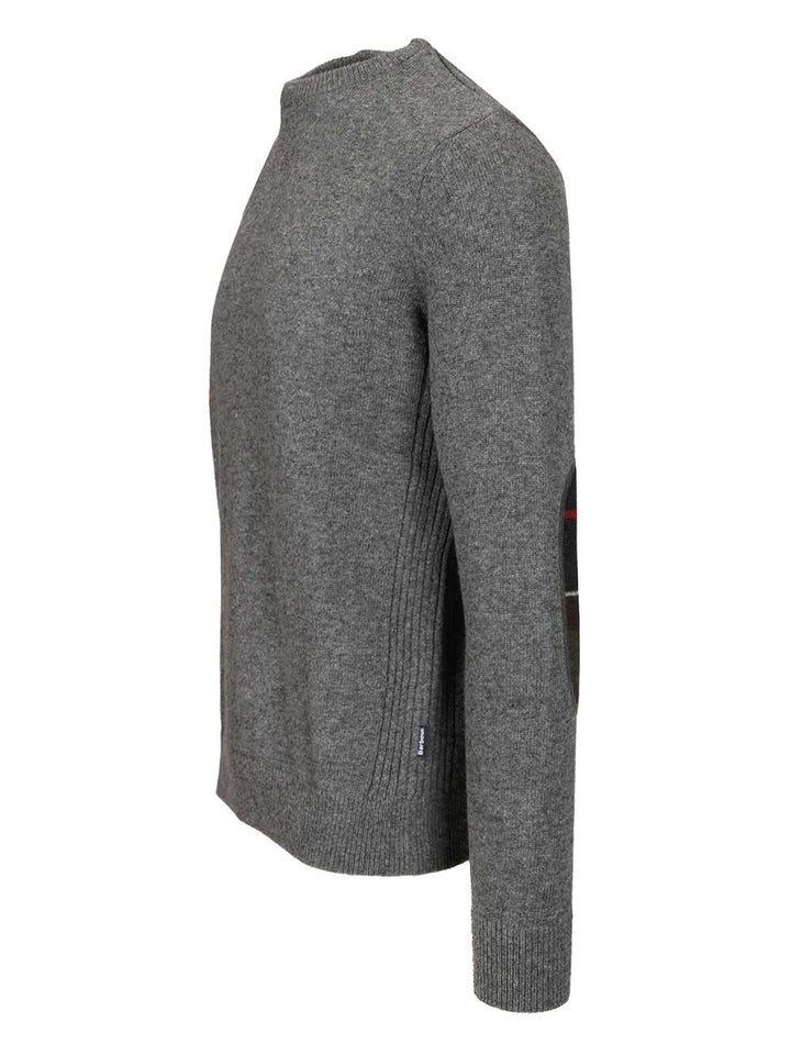 Barbour Holden Sweater Knitwear - Grey | de897209a5810eef48c55092c7b4b583c9877632