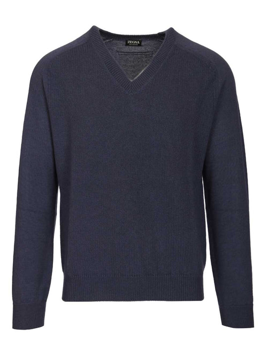 Oasi Cashmere Sweater Knitwear Blue