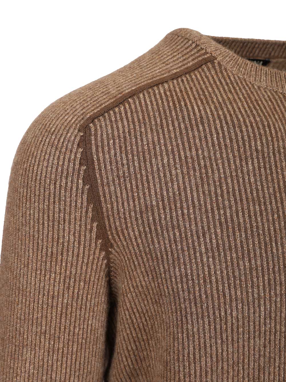 Ermenegildo Zegna Sweater In Cashmere Knitwear - Brown | 9064a2284f1a5a1a3af9b7b4029f3626f732dc60