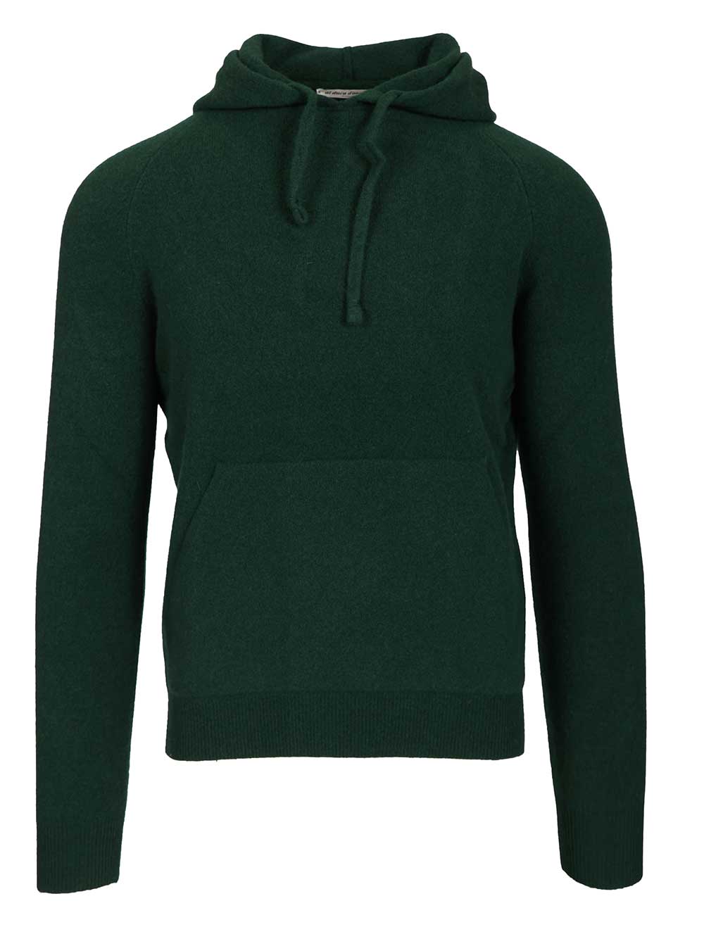 Al Duca D'Aosta Mohair Hooded Sweater Knitwear - Green | 313073834dec82a93bc03380496b044ad032bdf0
