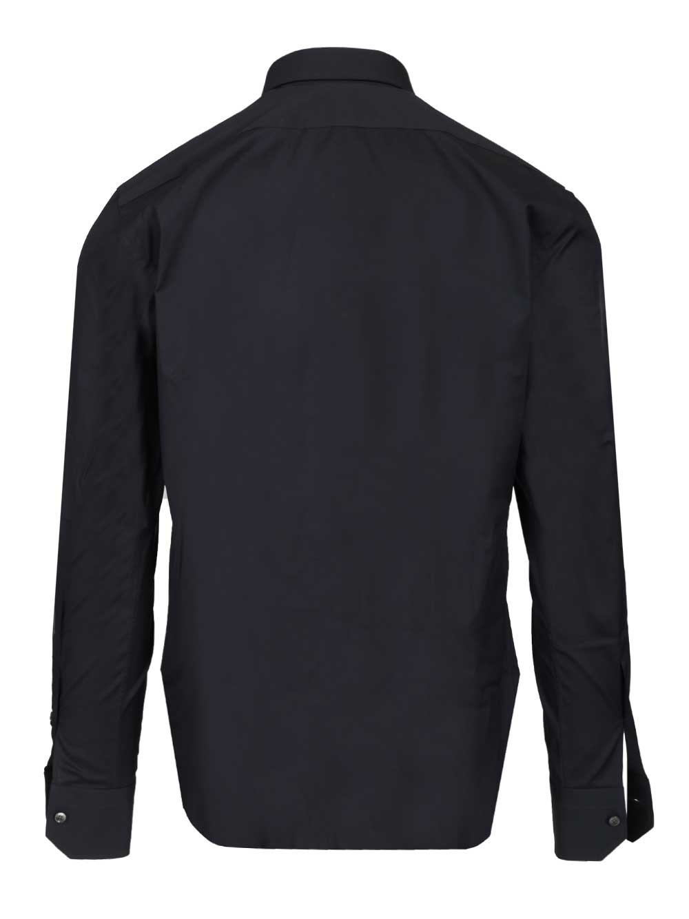 Ermenegildo Zegna Stretch Cotton Shirt Shirts - Blue | c3b3919054038909ca08c1ffce7c76eaeeaa33ad