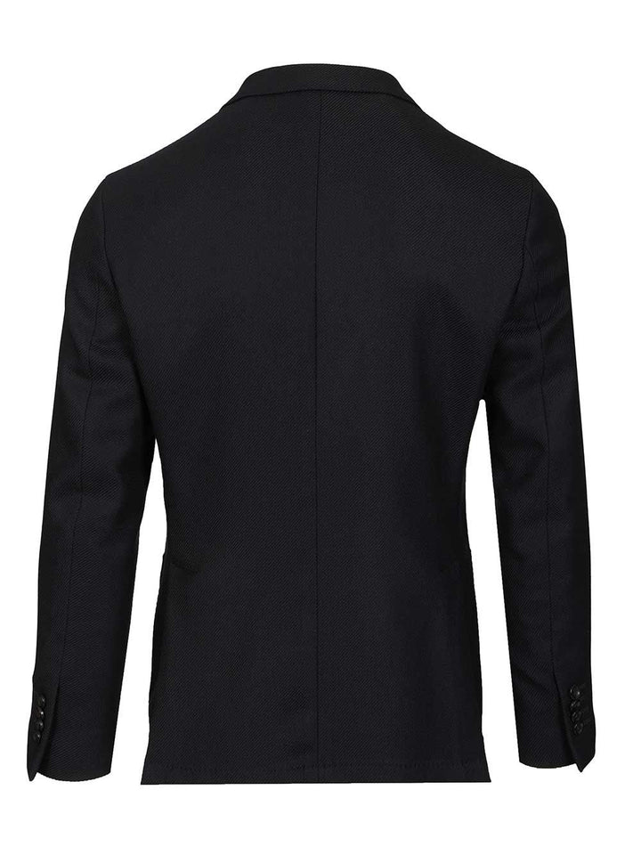 Al Duca D'Aosta Unlined Double-Breasted Blazer Jackets - Blue | a10ac23f98f793ecd84e1d9e7fd93415c0f28539