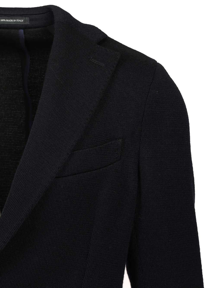 Al Duca D'Aosta Unlined Single-Breasted Jacket Jackets - Blue | bd25a0ef4d34e3b0d1fd9d5d3bf957e6b165e081