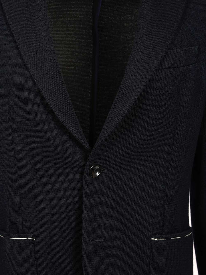 Al Duca D'Aosta Unlined Single-Breasted Jacket Jackets - Blue | dd392c642796ad1e5003a8ce05630b649aebcf25