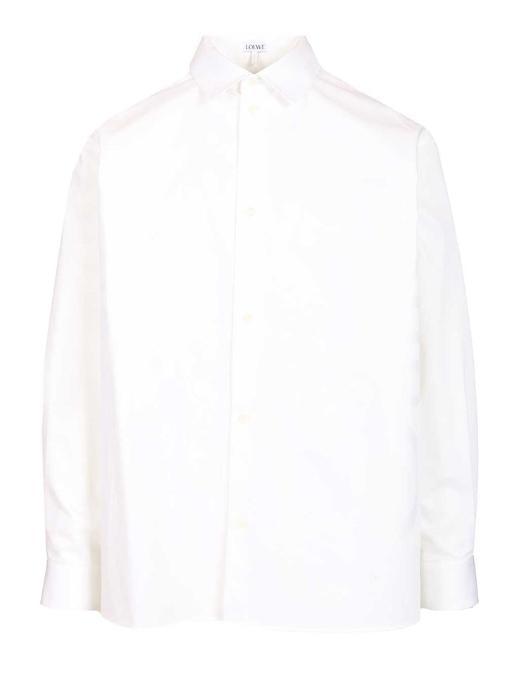 Loewe Anagram Shirt Shirts - White | 00fa29c2a0d18e878625b88d2292383b848eede6