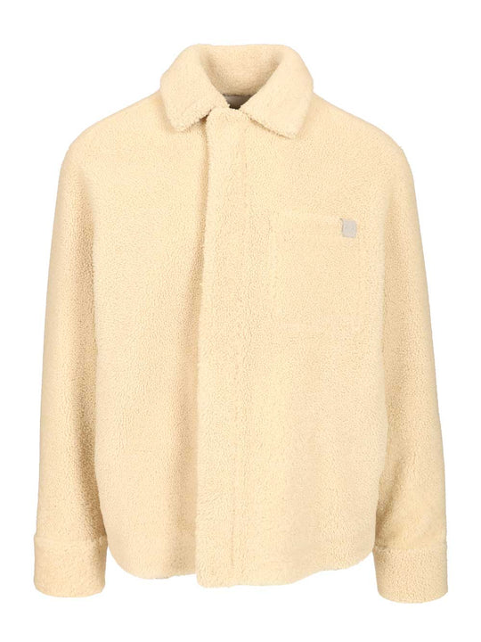 Shearling Overshirt Shirts White