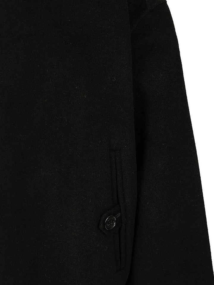Acne Studios Cashmere Blend Jacket Jackets - Black | a8a567442390319eb195ba95119a5bc6ae30efe2