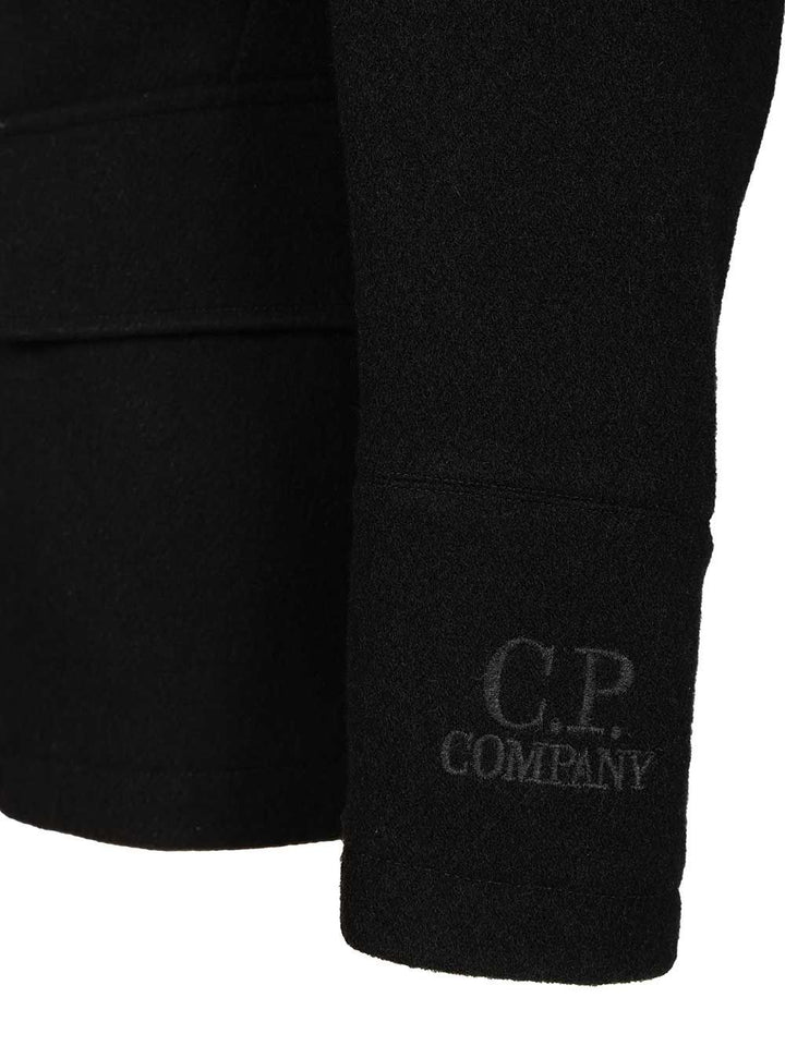C.P. Company Pea Coats - Black | 4a703b9d30768665f34a62a44016d5fabc9bfc1a