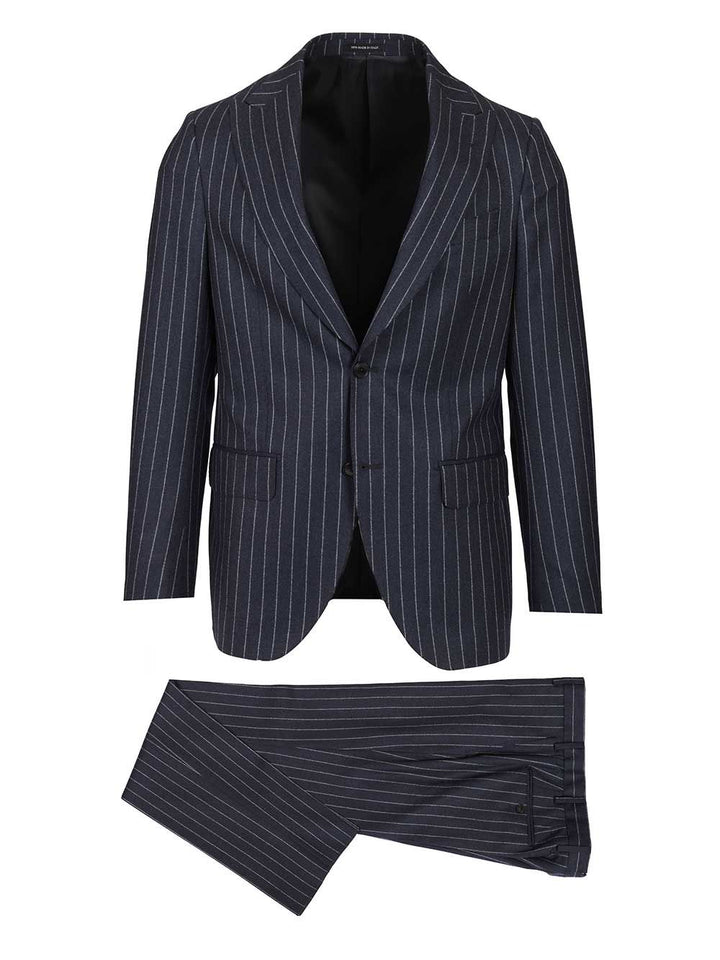Al Duca D'Aosta Pinstripe Suit Dresses - Blue | 7910174012aee1f372f9e76a36cff3f850ab05b8