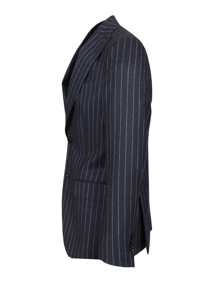 Al Duca D'Aosta Pinstripe Suit Dresses - Blue | 35eecbba89ebf5c7f704cedaf871ea5374dc034f