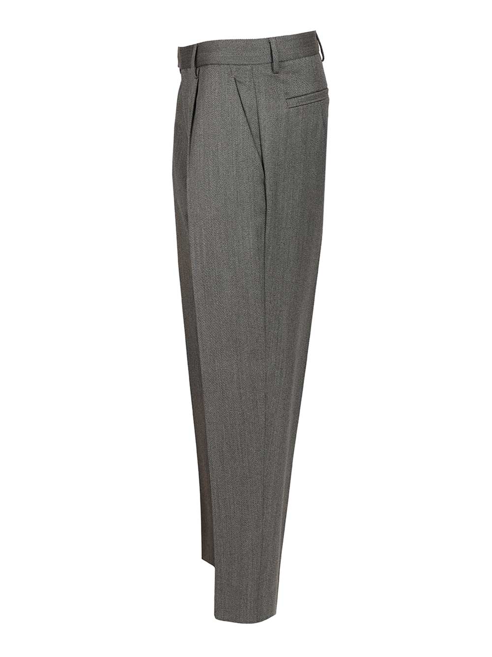 Ermenegildo Zegna Wool Trousers - Grey | acdbbd7a54980fd1fc1c9f27d2288862651bcbc7