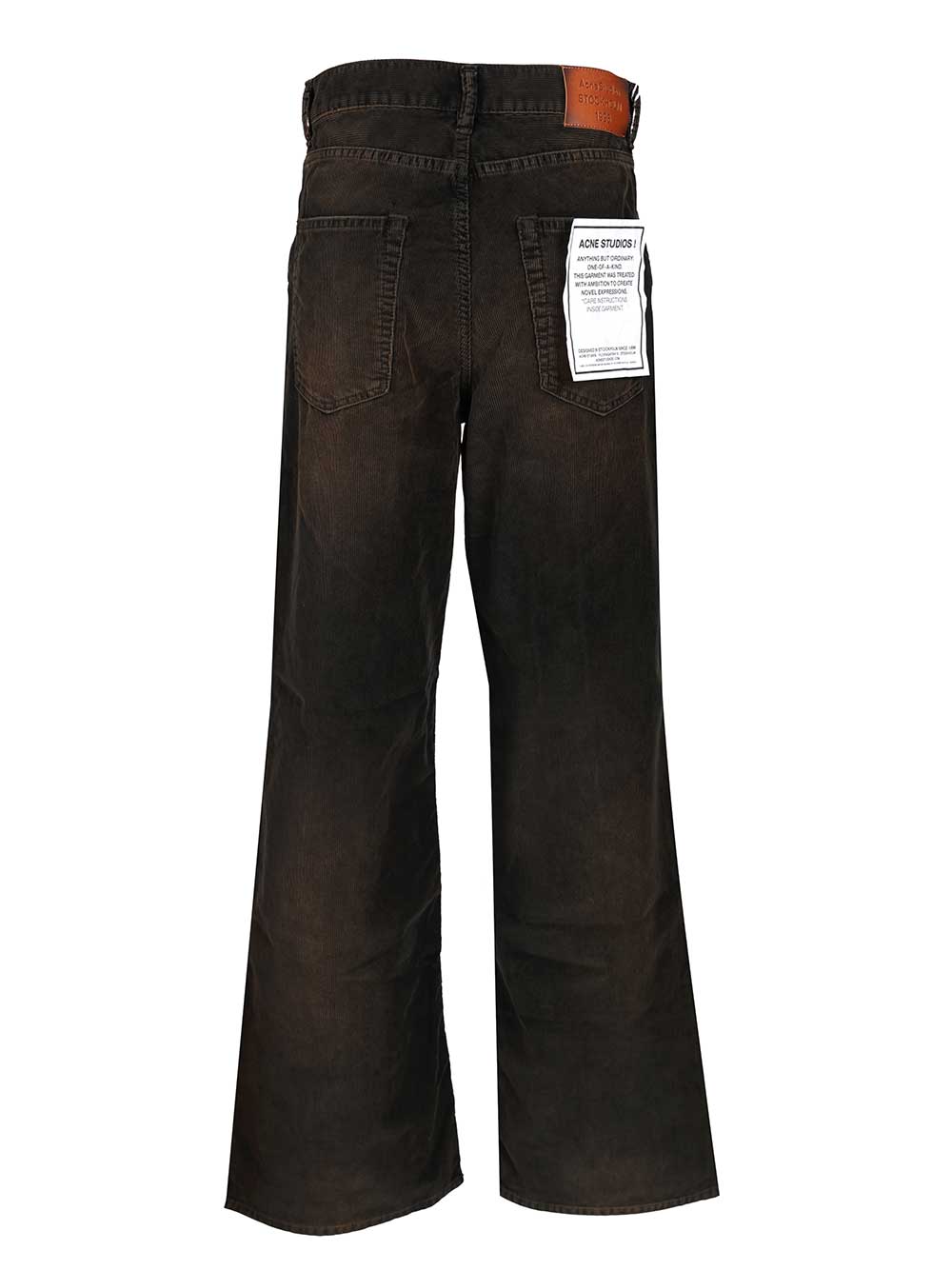 Acne Studios Corduroy Trousers Shirts - Black | 7a4fb36195ce12d2be0f8a520e62707529246783