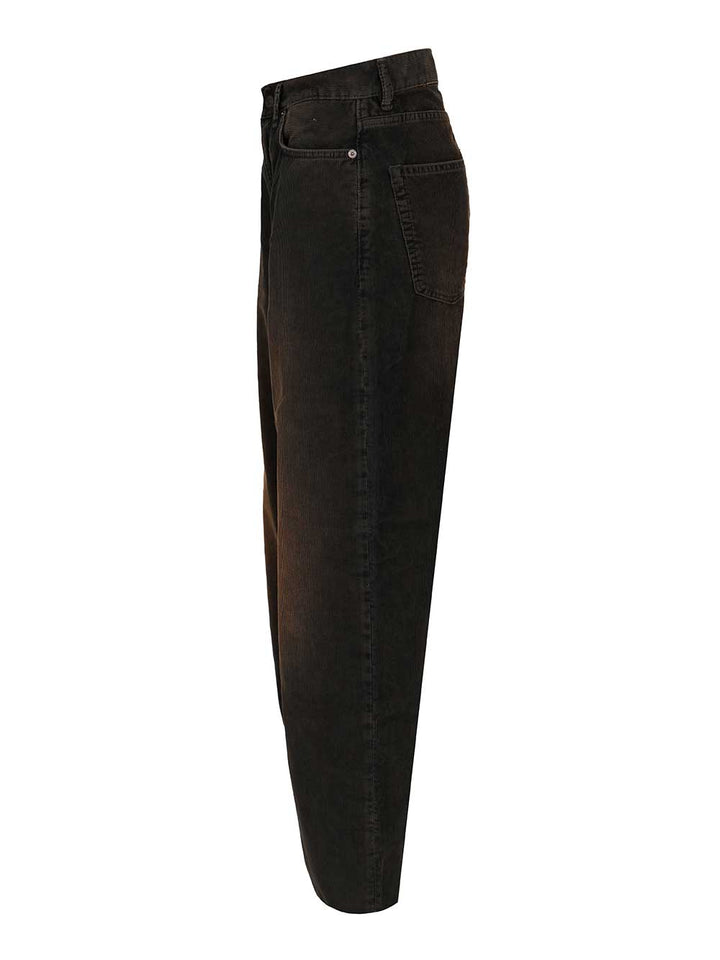 Acne Studios Corduroy Trousers Shirts - Black | fa27151c4eb4bb2408abf618223f15a3266ce883