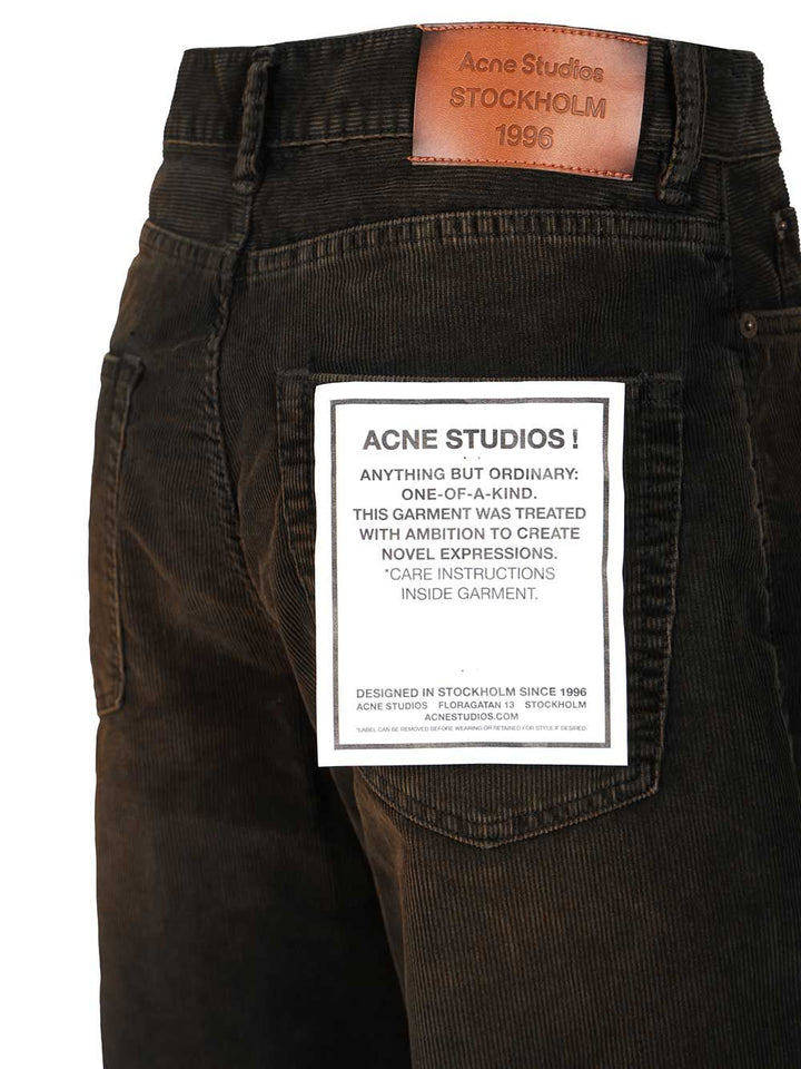 Acne Studios Corduroy Trousers Shirts - Black | 47adf6287f2be73811ef3ac0fd44e9b32be4bdb1