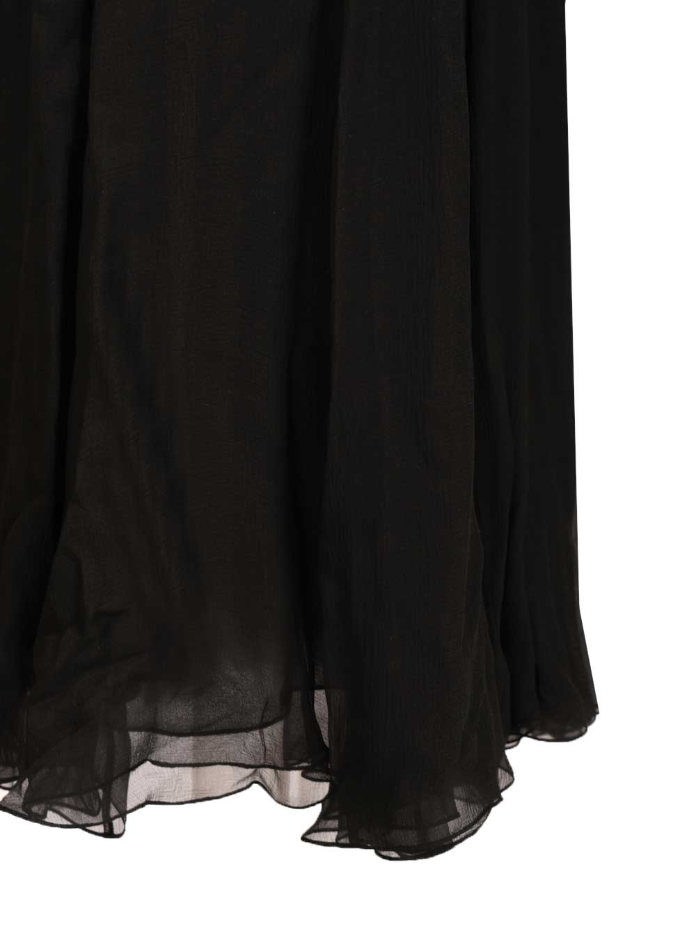 Chloe' Flowing Maxi Skirt Skirts - Black | 371758711bfcfdcd00ff141664686e93f5897f91