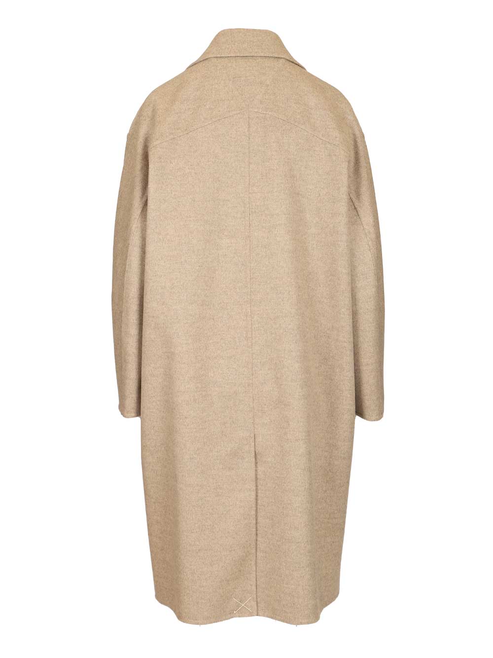 Bottega Veneta Wool And Cashmere Coat Coats - Beige | 87c3bc6d3fde3163f234b3d58a51984e39229a47