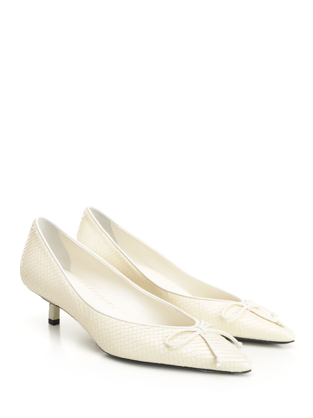 Jacquemus Tourni Décolleté Pumps - White | 1e4fa98a7fcfa4c452ed5aa4ba9197f4ece1892b