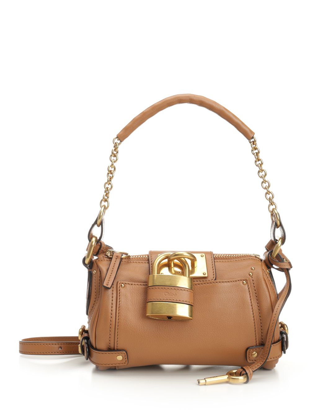 Chloe' Small Paddington Chain Bag Shoulder Bags - Brown | 3c7caebc2ff881e61ab1ec20399c2c457d185912