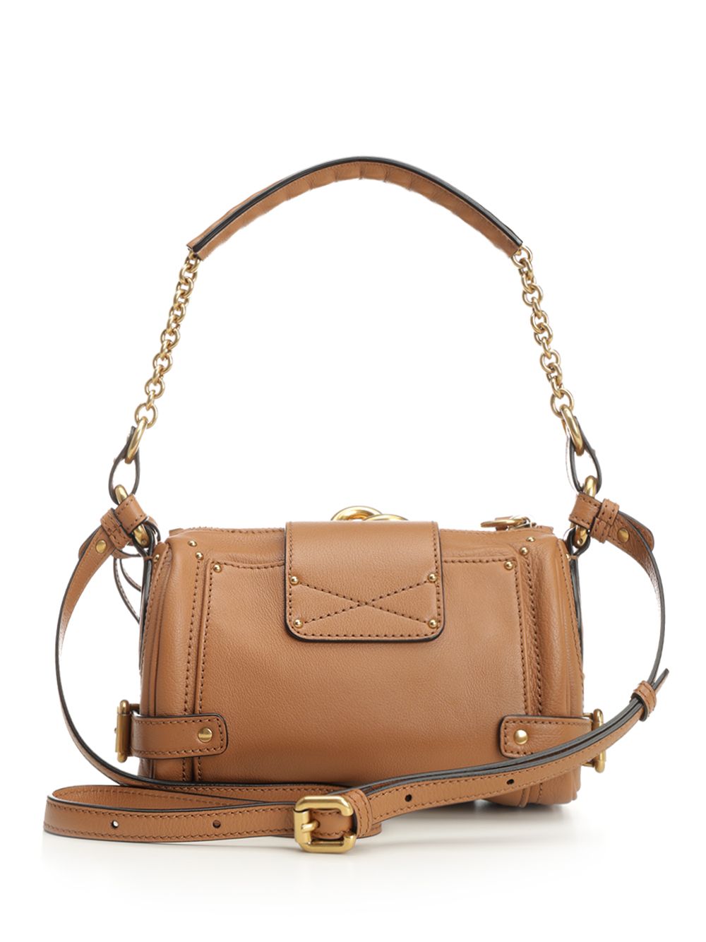 Chloe' Small Paddington Chain Bag Shoulder Bags - Brown | 2ab956bdbc7bf146f146143fc3a459255d317e2e