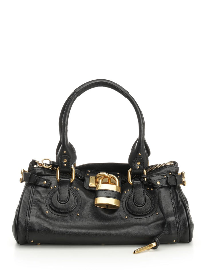 Chloe' Paddington Handbags - Black | e7774c5e9ba93bad06057351507e517e5b1ca1b1
