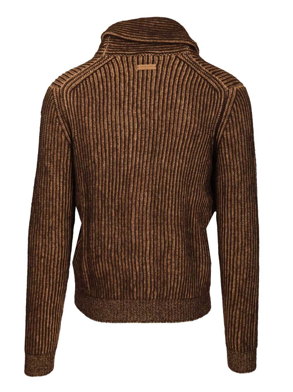 Jacob Cohen English Knit Cardigan Knitwear - Brown | 752fece0deca02c016848f70f89f4033506a1e78