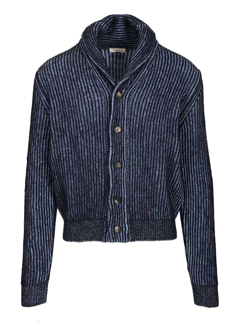 Jacob Cohen English Knit Cardigan Knitwear - Blue | 3ecad76cdad11818caa421d235d480587c9539e1