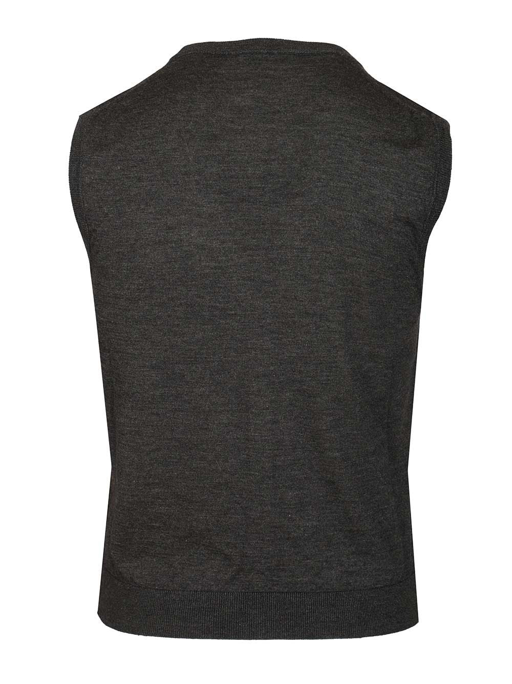 Al Duca D'Aosta Cashmere And Silk Vest Jackets - Grey | 7ffae13ea977e9932b3d1f5dc2a8541fcded807e
