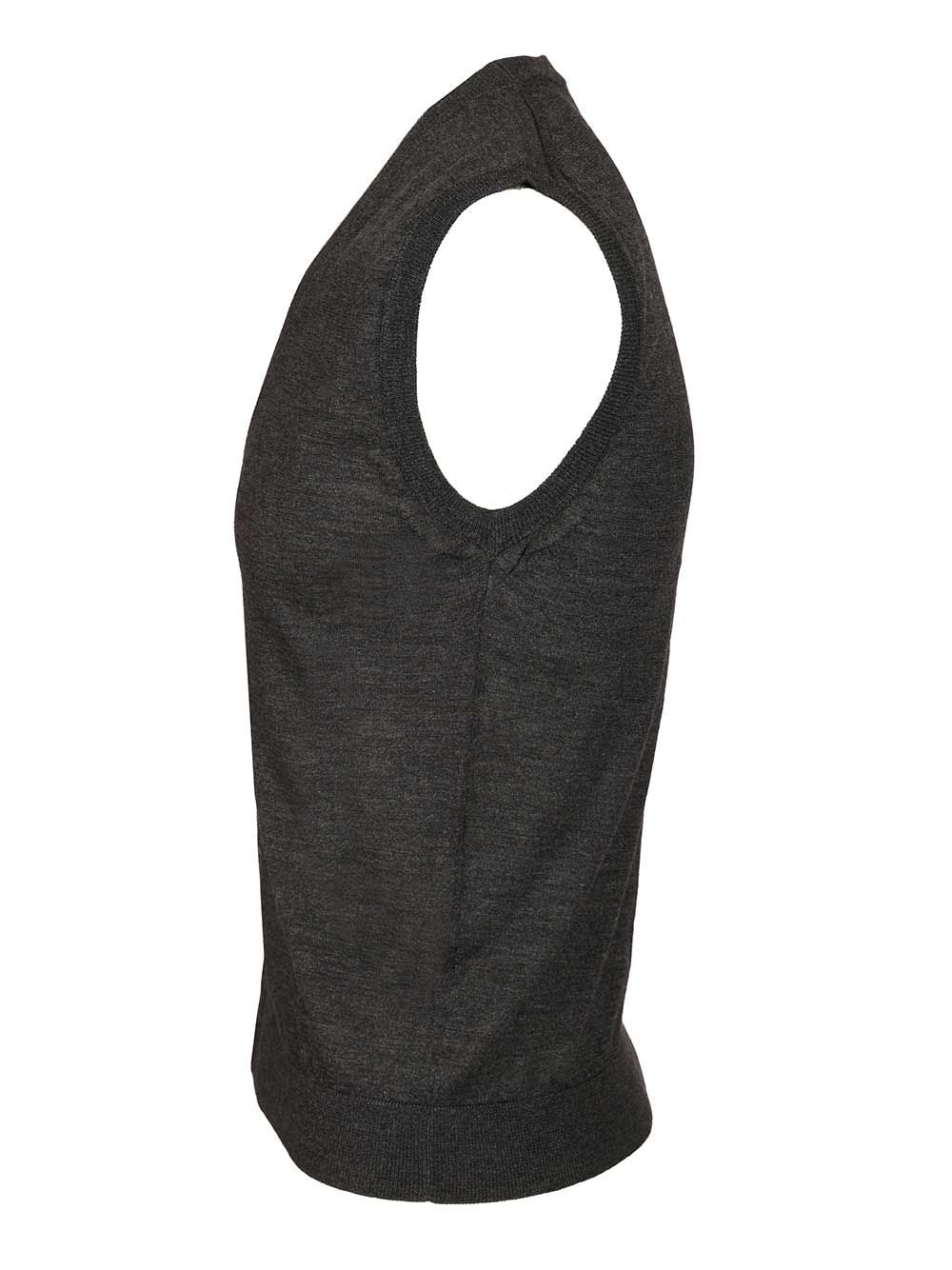 Al Duca D'Aosta Cashmere And Silk Vest Jackets - Grey | c9569c88babec0bd1b549cf4f26a44e07f013f9a