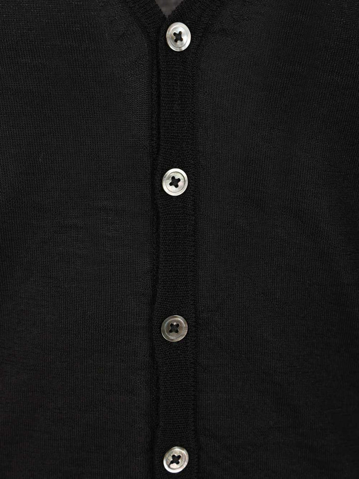 Al Duca D'Aosta Cashmere And Silk Vest Jackets - Black | 0e7d5e67960907ede0152a35d2acdcdff9822836
