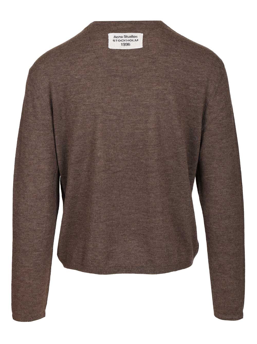 Acne Studios Kluna Sweater Knitwear - Brown | 3d08e4ad45cb1913f39937674537779b6fa215d8