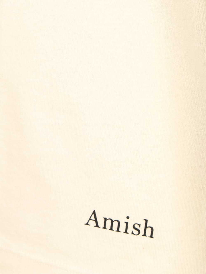 Amish Cotton T-Shirt - White | 745695c23a1ada0b5c3b07dbf230b08a50b5f41a