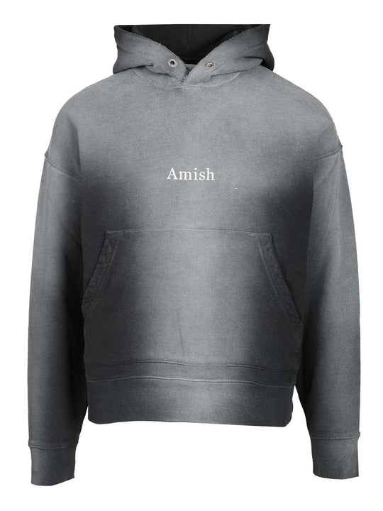 Cotton Hoodie Sweatshirts Black