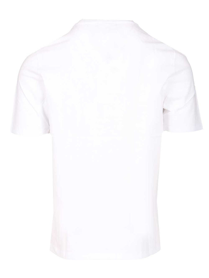 Maison KitsunÉ With Fox Head Embroidery T-Shirt - White | 956b1d55c7f313c31e0bd045880a5e29f8a26ce4