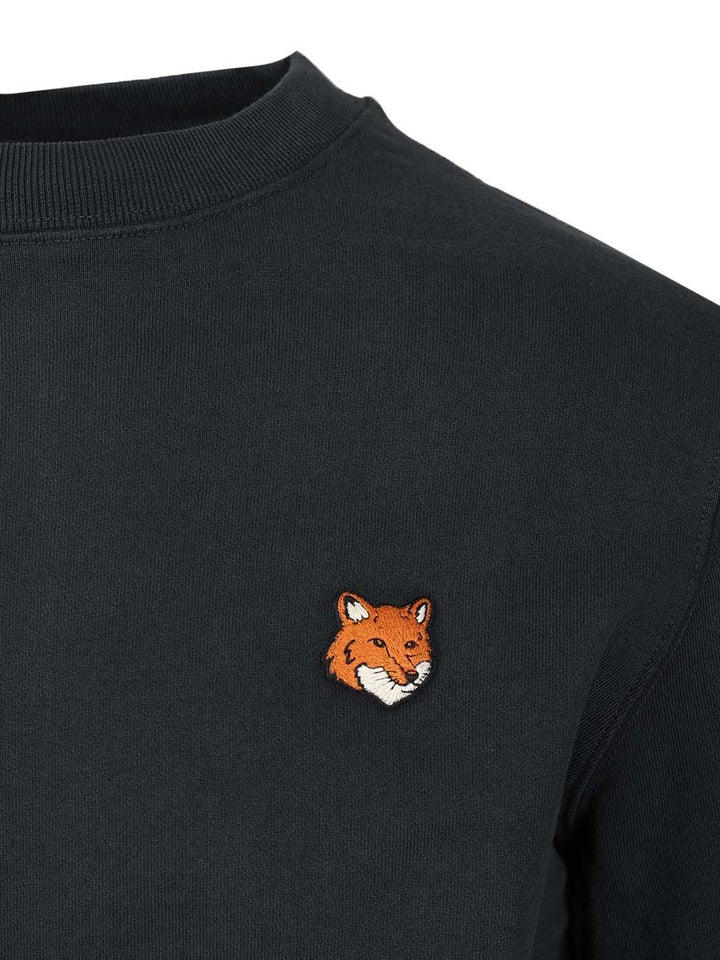 Maison KitsunÉ Fox Head Sweatshirt Sweatshirts - Blue | 97491977267ac60f4d6ec1530e0a2c878c815c78