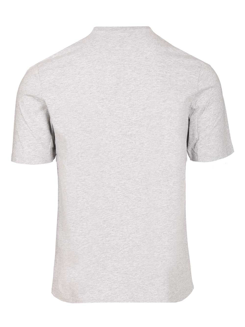 Maison KitsunÉ With Fox Head Embroidery T-Shirt - Grey | 15c5281bdaaf312cf80e36406e281eb67e935e73