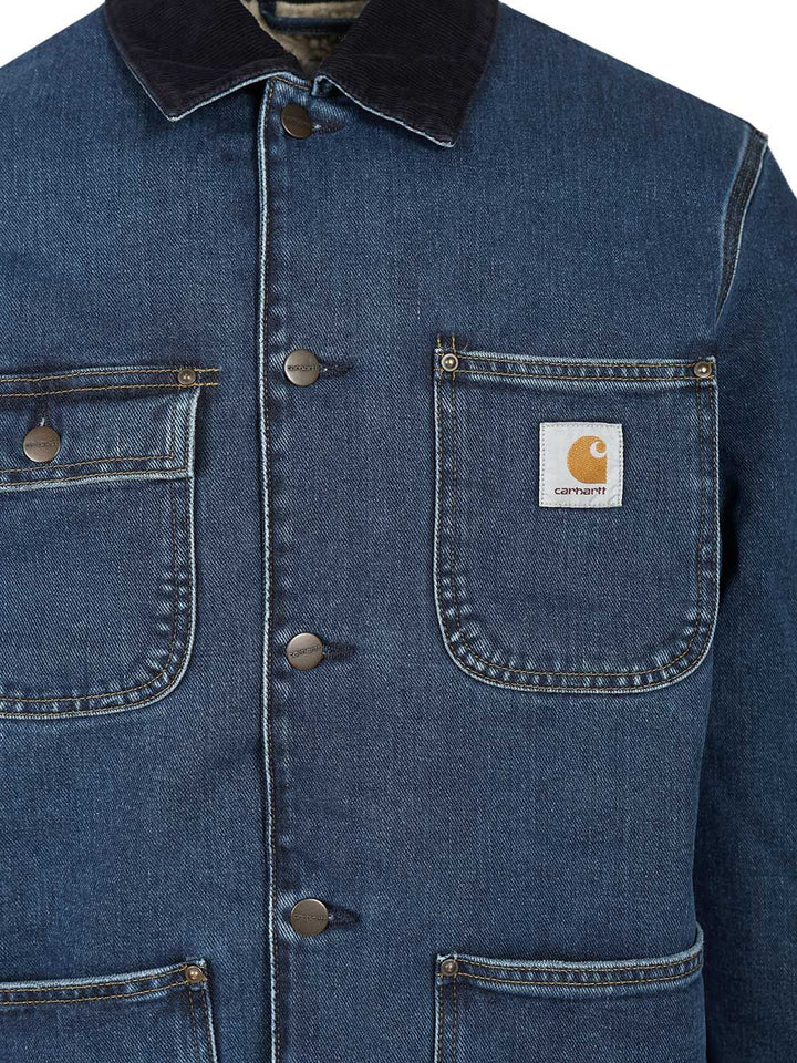 Carhartt Wip Og Chore Jackets - Blue | 12d6622c1a13e4f4bb7f72d4791cee974fd92aec