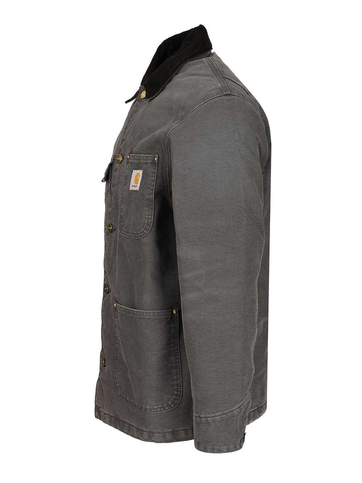 Carhartt Wip Og Chore Coat Jackets - Grey | 7960384c6513bdaec9168bbcf57c5e70a2f88ba1