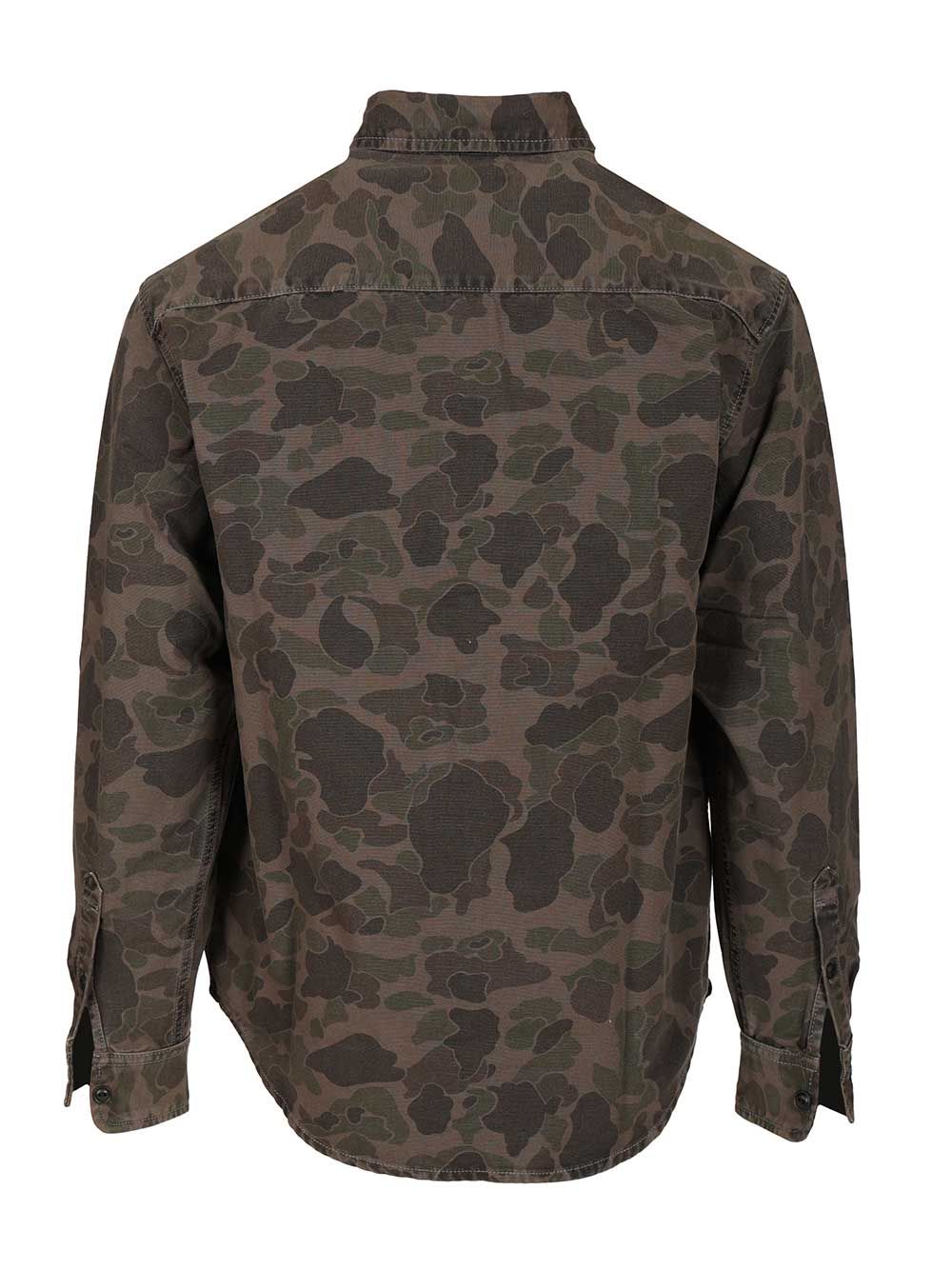 Carhartt Wip L/S Duck Casual - Camouflage | f292ce25d0b52422c0f67f9f40ff8c7afb8f1766