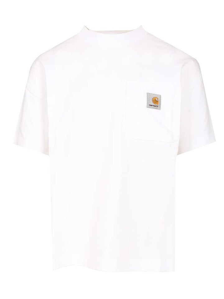 Carhartt Wip S/S Work Pocket T-Shirt - White | d1e53a0734caf9c9baa2cd26cd94b4518734def4
