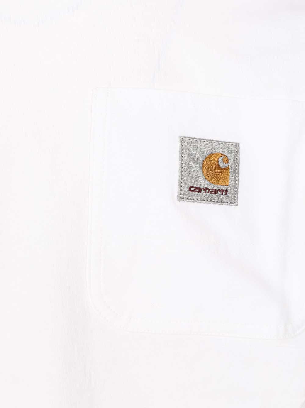 Carhartt Wip S/S Work Pocket T-Shirt - White | c96e8db1bd35e6917279d4a6380e40f5117199eb